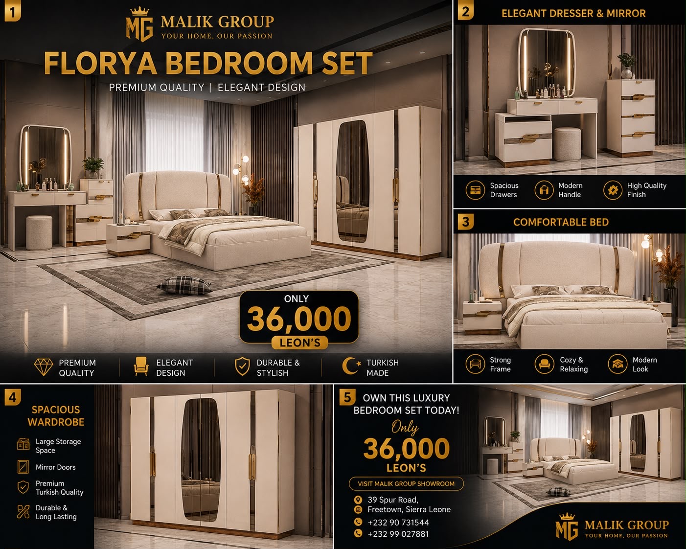 Luxury bed