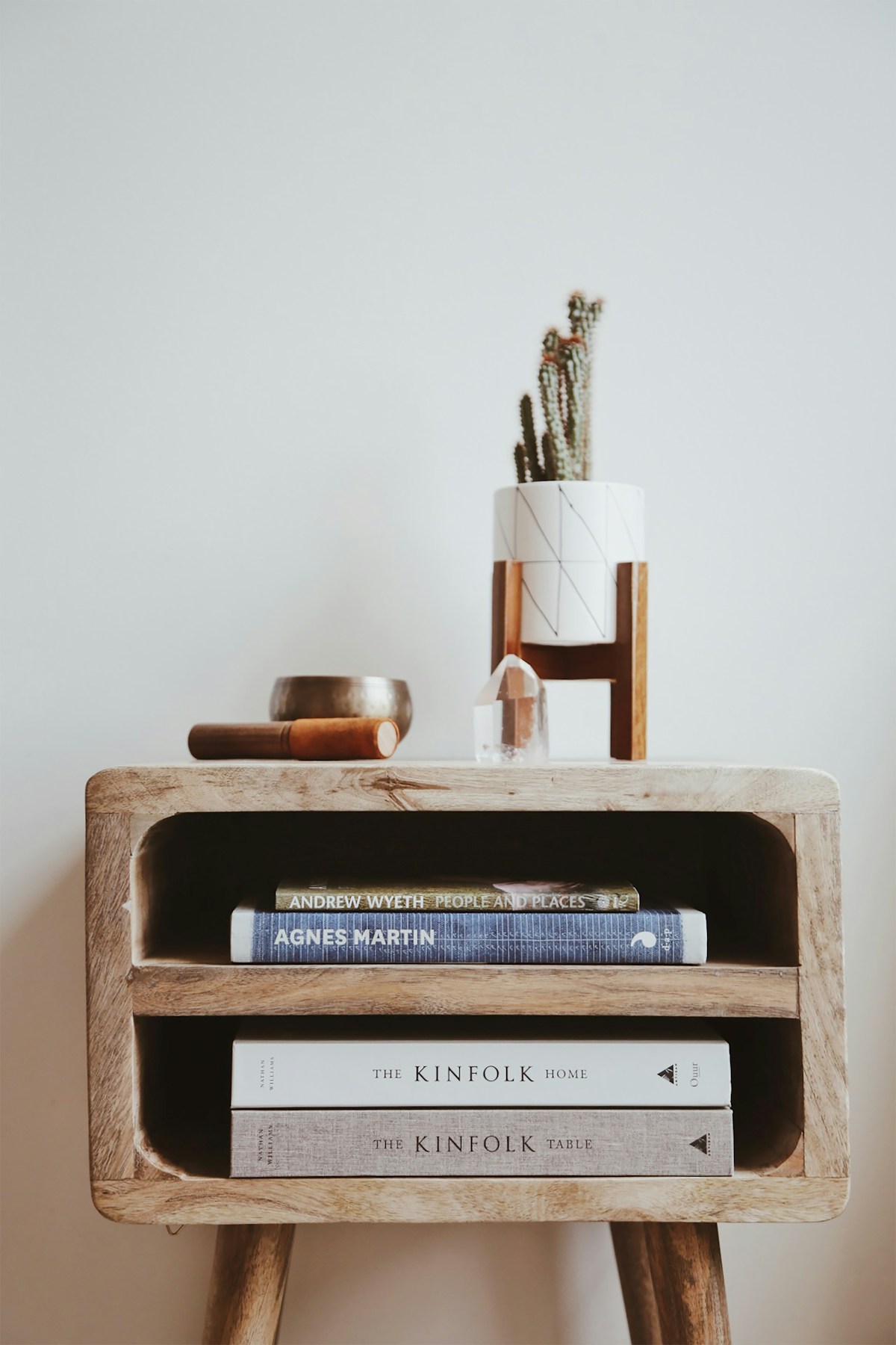 Round Marble Coffee Table — Brass Base
